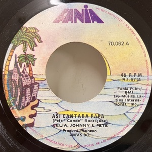 ■即決 サルサ Celia Cruz / Asi Cantaba Papa - Kimbara 70062 br11287 ペルー・オリジナル セリア・クルース