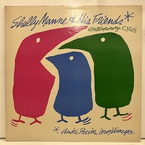 ■即決 JAZZ Shelly Manne / & His Friends Vol1 C3525 j38325 米オリジナル、黄Dg Mono D10D10 シェリー・マン