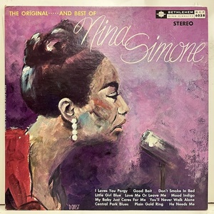 ■即決 VOCAL Nina Simone / Little Girl Blue Bcp6028/bs6028 jv5237 米盤、赤銀Stereo ニーナ・シモン