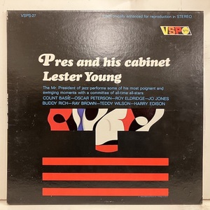 ■即決 JAZZ Lester Young / Pres And His Cabinet vsps-27 j38346 米オリジナル、Dg Stereo レスターヤング