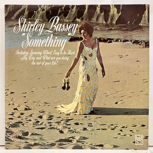 ■即決 VOCAL Shirley Bassey / Something uas29100 jf32716 英オリジナル Spinning Wheel 