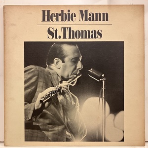 ■即決 JAZZ Herbie Mann / St Thomas UAJ14022 j38425 米盤62年プレス 黒輪SaxカタミゾMono 耳(P)刻印 ハービー・マン