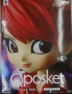 ★内箱未開封 Qposket hide フィギュア vol.2 Aカラー ノーマルカラー Q posket ヒデ X JAPAN グッズ