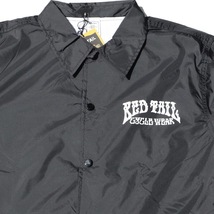 XLサイズ Red Tail レッドテイル Z-RTL Nylon Coach Jacket コーチジャケット ブラック_画像4