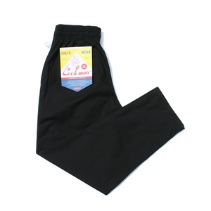 M size Cook man shef pants Ripstop lip Stop black COOKMAN Chef Pants work pants black color 