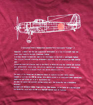 局地戦闘機 紫電改Tシャツ 英文解説 343空 剣部隊 　　　　　07_画像7