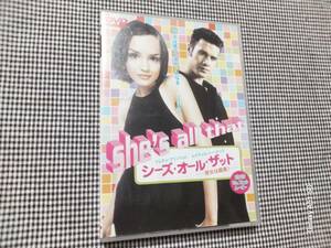 USED☆DVD 全米№１ヒットムービー She's all that シーズ・オール・ザット 彼女は最高！レイチェル・リー・クック