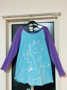 MINT NeKO ミントネコ ゆめかわロングTシャツ 長袖Tシャツ