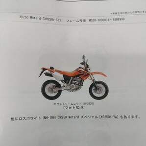 XR250 MD30 XR250モタード フロントフォーク フロントフォークシールセット リング付 １台分 倒立 51490-KCZ-J71の画像7