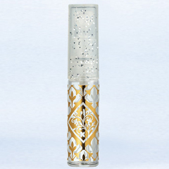 ヤマダアトマイザー グラスアトマイザー パターン 50385 ロイヤルリリーゴールド/キャップクリアラメ 4ml YAMADA ATOMIZER 新品 未使用