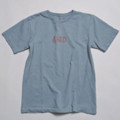 アーモンドサーフボードデザイン SIDE STAK EMB S/S T-SHIRTS S BLUE TS2111S Almond Surfboards ＆ Design 新品 未使用