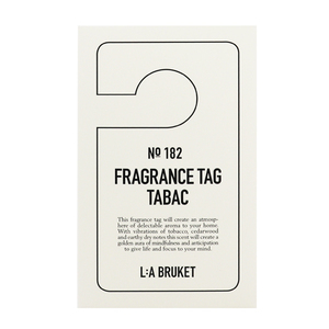  Rav ru Kett paper fragrance 182 fragrance tag cigarettes 182 FRAGRANCE TAG TABAC L:A BRUKET new goods unused 