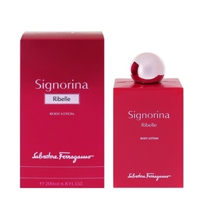 フェラガモ シニョリーナ リベレ ボディローション 200ml SIGNORINA RIBELLE BODY LOTION SALVATORE FERRAGAMO 新品 未使用