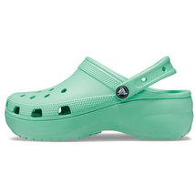 クロックス クラシック プラットフォーム クロッグ ウィメン W6(22.0cm) ジェイドストーン #206750-3UG CROCS 新品 未使用_画像3