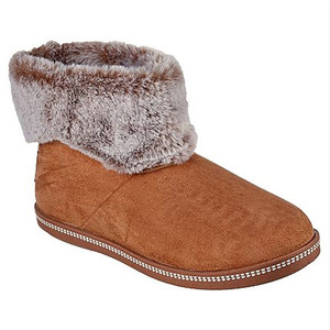 スケッチャーズ COZY CAMPFIRE-MEANT TO BE レディース 24.0cm チェストナッツ #167627-CSNT SKECHERS 新品 未使用