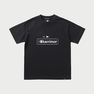 カリマー クラッシック ロゴ S/S T(メンズ) L ブラック #101492-9000 classic logo S/S T KARRIMOR 新品 未使用