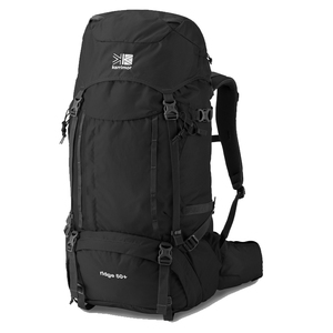 カリマー リッジ 50プラス ミディアム バックパック ブラック H67×W32×D26cm(50L+) #501094-9000 ridge 50+ Medium KARRIMOR 新品 未使用