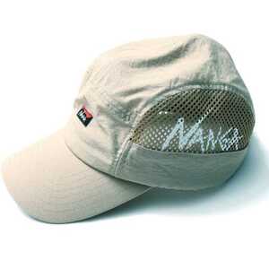  naan gae Across mesh jet cap beige free #N1MCEGN5 AIR CLOTH MESH JET CAP NANGA new goods unused 
