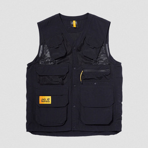 ジャックウルフスキン JP サバイバー 2.0 ベスト V2(メンズ) L ブラック #5028691-6000 JP SURVIVOR 2.0 VEST V2 JACK WOLFSKIN 未使用