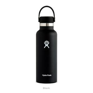 ハイドロフラスク 18oz スタンダードマウス ハイドレーション 532ml ブラック #5089013-20 HYDRO FLASK 新品 未使用