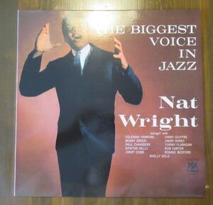 JAZZ VOCAL LP/SPAIN盤/美品/Nat Wright - The Biggest Voice In Jazz/A-10925