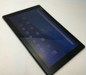 【オークション開催中/動作確認済み】 ソニー SONY Xperia Z4 Tablet SOT31 黒 本体のみ タブレット 【H057】