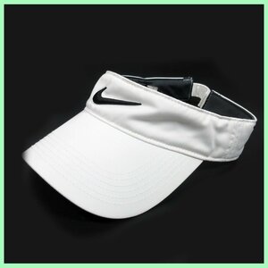 ≡◆ゴルフサンバイザー◆NIKE GOLF◆ 20XI Vr ◆メンズ ◆ホワイト◆ロゴ入り◆美品◆