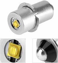 白い光4-12V LED懐中電灯 交換用電球 LED交換球 交換用LED球 懐中電灯用 通用 交換用 電球 P13.5S 23mm*9mm白い光4-12V_画像3