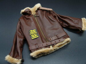 【 撃墜王 】1/6ドールパーツ：DID製：WWII ドイツ空軍 防寒ジャケット