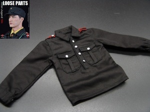 【 HJ 】1/6ドールパーツ：UJINDOU製：WWII ヒトラーユーゲント 黒色プルオーバーシャツ