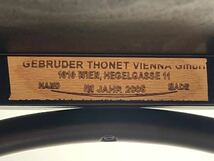 -sr227b｜THONET × Wiener GTV Design チェコチェア ブラックラッカー仕上げ セット｜ヘルマン・チェク 什器 ダイニングチェア トーネット_画像10