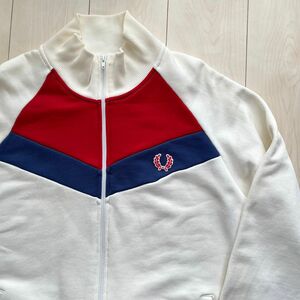 FRED PERRY フレッドペリー トラックジャケット ジャージ 90s 白 ホワイト