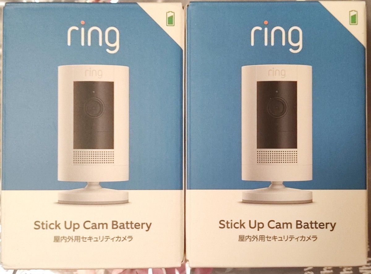Ring Stick Up Cam Battery 2個セット|PayPayフリマ
