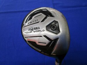 ●ホンマゴルフ　TOUR WORLD TW737 FWc　5W/18度/X　VIZARD EX-C75　カスタム/中古品