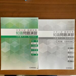 大学入試国語対策知識問題演習 （共通テスト私大対応） 桐原書店