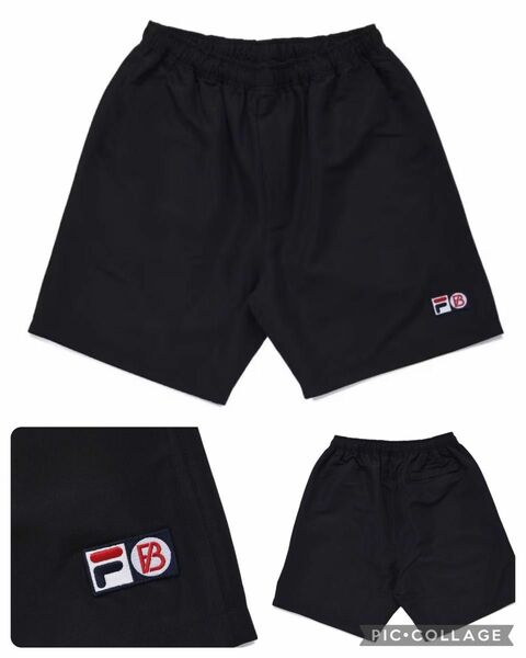 【未着用】FILA × BE:FIRST ショートパンツ ブラック Lサイズ