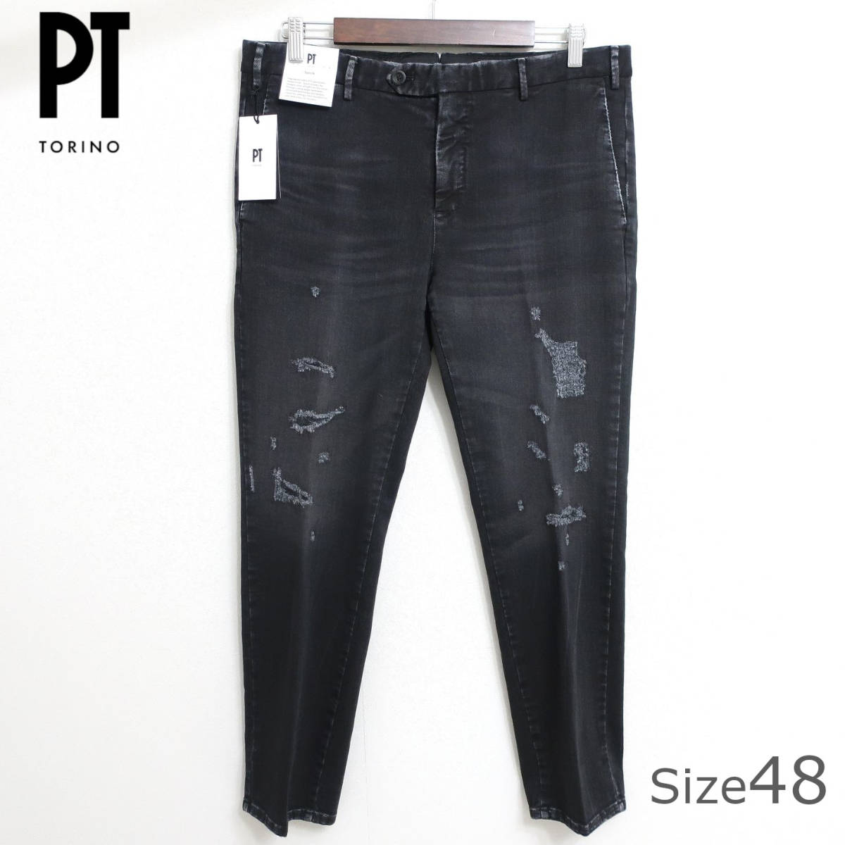 新品 未使用 PT TORINO 最高級 ジーンズ RAGGAE デニム 美脚