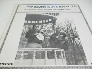 即決　JEFF CAMPBELL AND BANJO　LP盤　