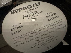 12”★Hypnosis / A.D.S.R ep / アシッド・テクノ！！