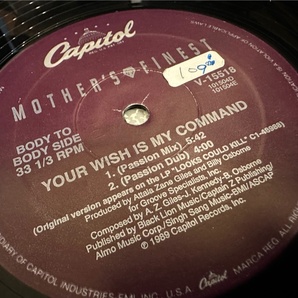 12”★Mother's Finest / Your Wish Is My Command / ヴォーカル・ハウス / ダウンテンポ ・クラシック!の画像2