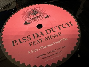 12”★Pharaon / Pass Da Dutch