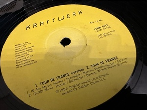 12”★Kraftwerk / Tour De France (Remix) / Francois Kevorkian / エレクトロ・テクノ・クラシック！