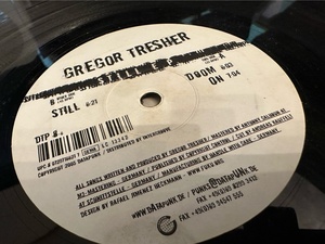 12”★Gregor Tresher / Still E.P. / エレクトロ・テクノ！