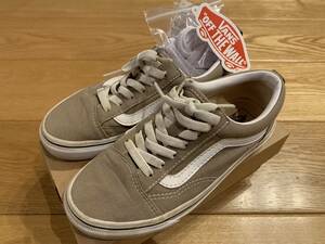 VANS V36CK CALM OLD SKOOL バンズ オールドスクール TAUPE タープ 茶系 22.0cm 美品