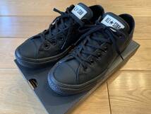 CONVERSE ALL STAR LIGHT WR SL#OX コンバース オールスター BLACK ブラック 黒 24.5cm 雨靴 レインシューズ 美品_画像1