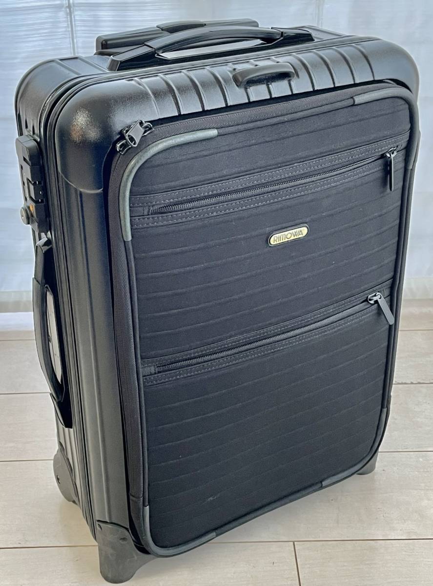 RIMOWA リモワ ボレロ 37L 2輪 機内持ち込み可 キャリーバック 黒 