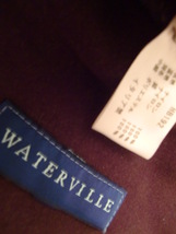 送料無料　イタリア製　ウォータービル WATERVILLE　キルティング　ジャケット　ハーフコート　サイズ50.Lサイズ相当_画像8