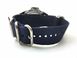  nylon made military strap wristwatch cloth belt nato type navy 22mm