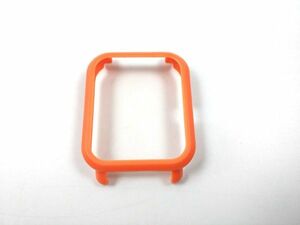 Amazfit Bip用ケース 保護 ハード カバー オレンジ