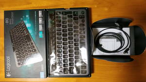 Logicool K810 ワイヤレスキーボード Bluetooth Illuminated Keyboard ブラック